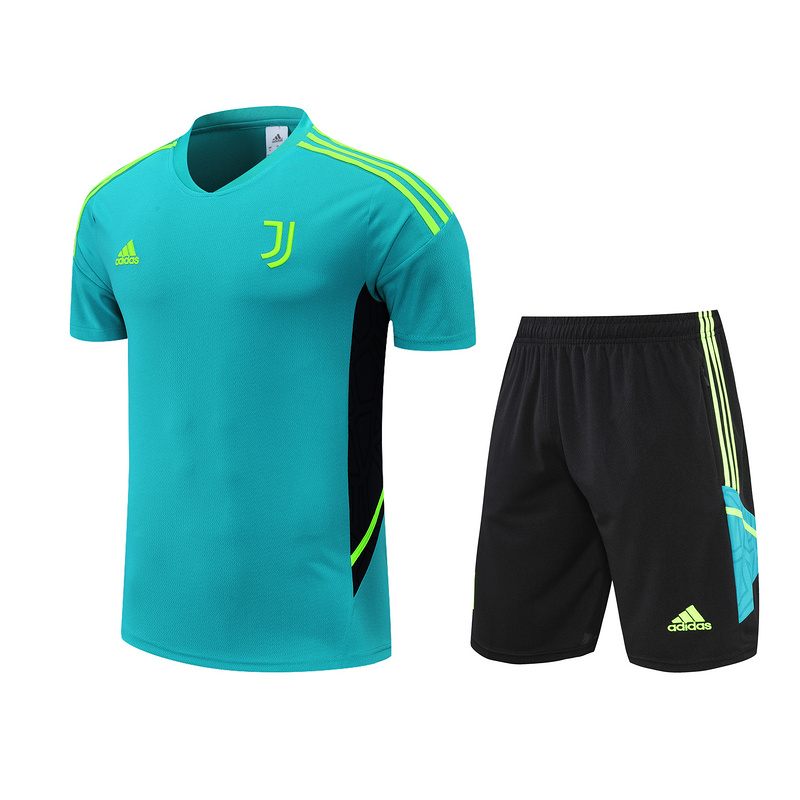 AAA Quality Juventus 22/23 Lake Blue Training Kit Jerseys